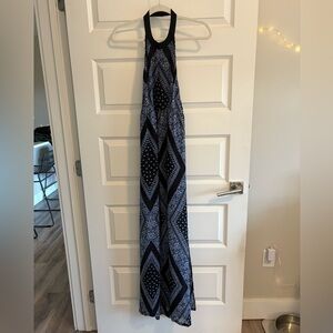 Like Mynded Geometric Patterned Maxi Dress